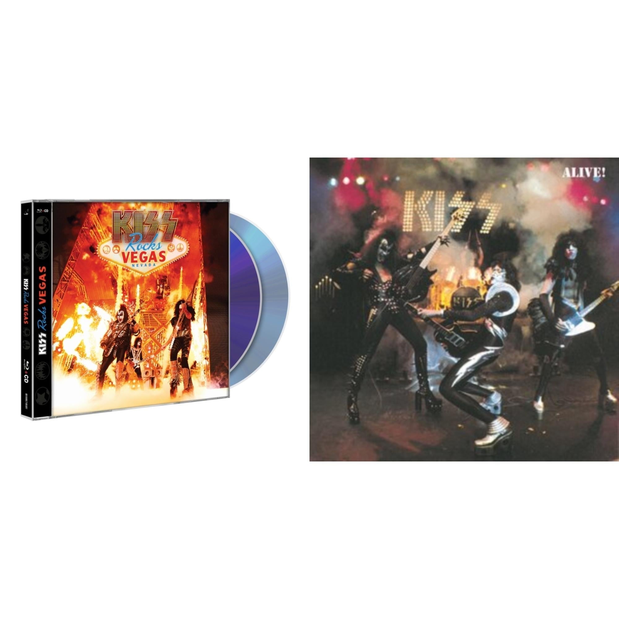 Kiss Rocks Vegas (Blu-Ray/CD) & Alive