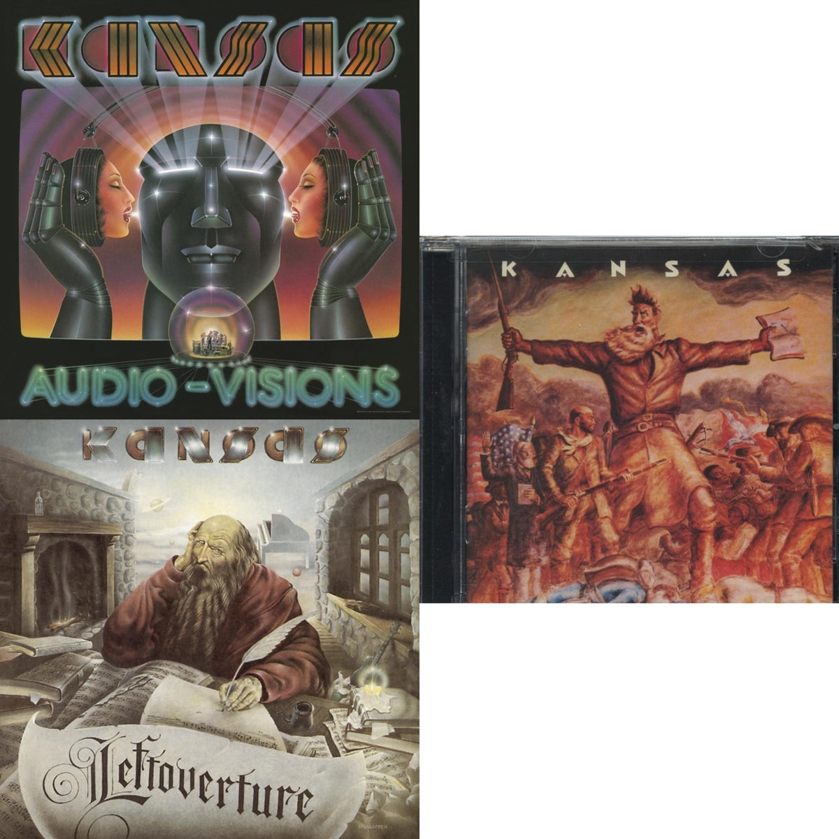 Kansas & Audio - Visions & Leftoverture