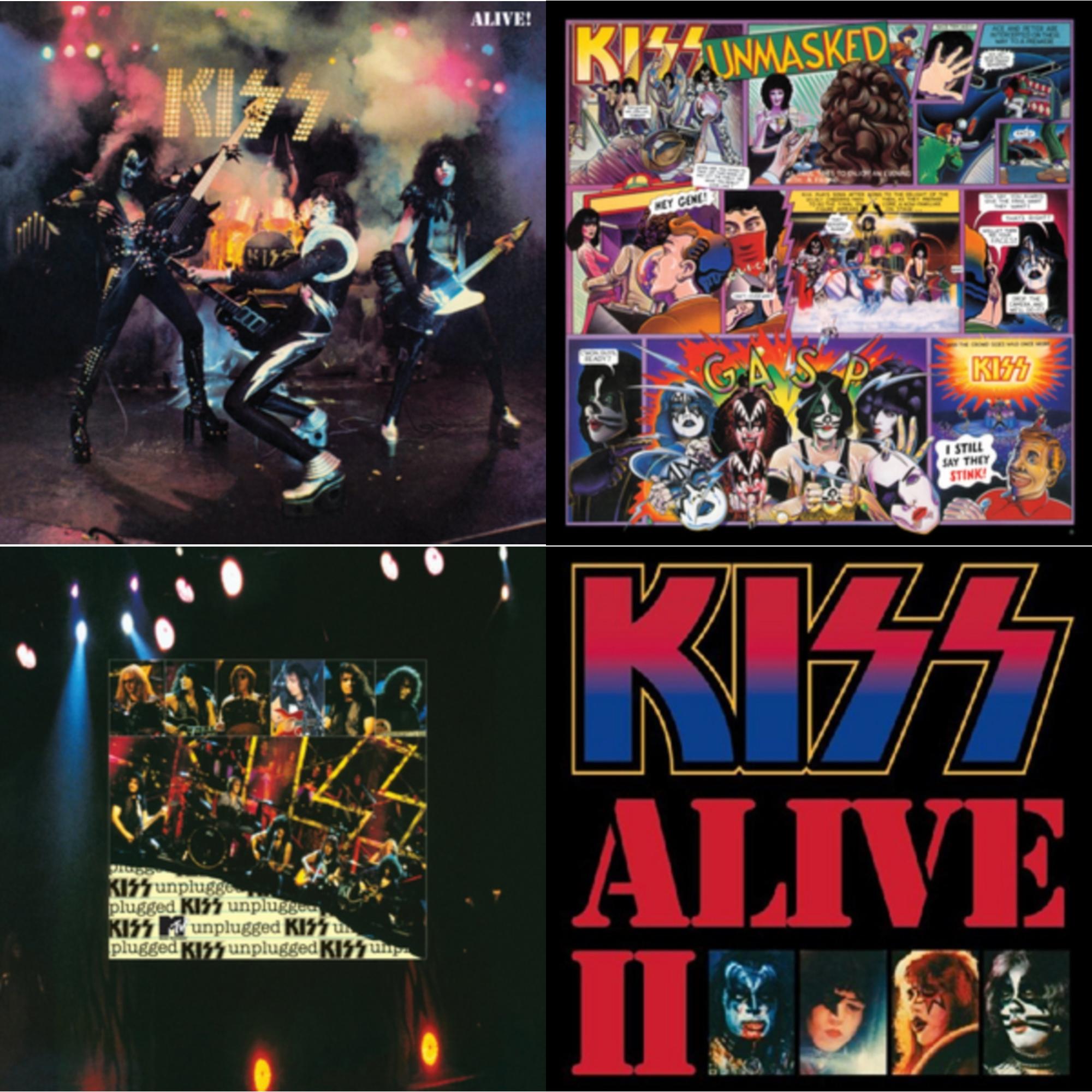 Alive & Unmasked & Mtv Unplugged & Alive Ii