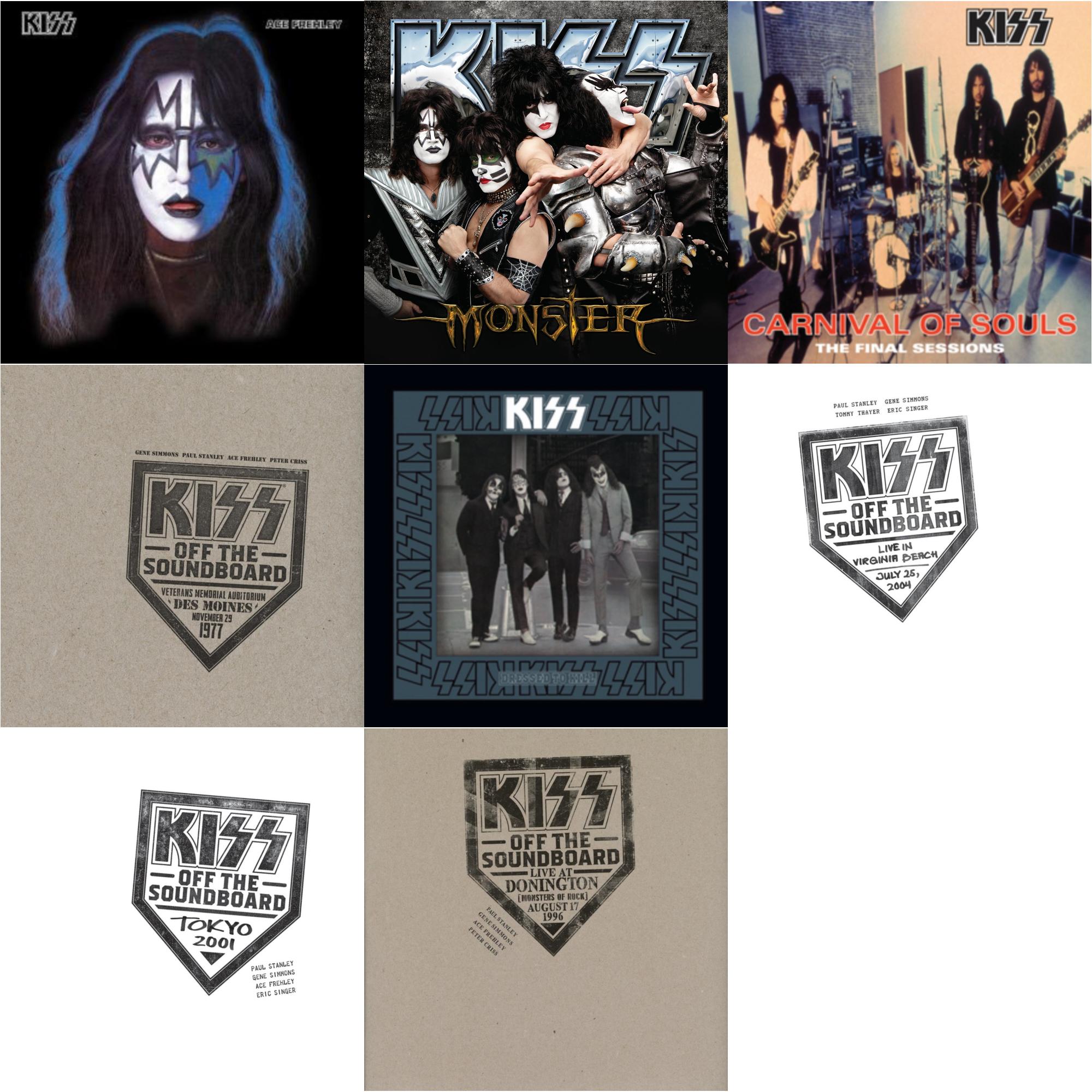 This is a 8 LP Vinyl SKU bundle.
1.This LP Vinyl is brand new.Format: LP VinylMusic Style: Hard RockThis item's title is: Ace FrehleyArtist: KissLabel: UME DIRECT 2Barcode: 602537794768Release Date: 9/23/2014
2.This LP Vinyl is brand new.