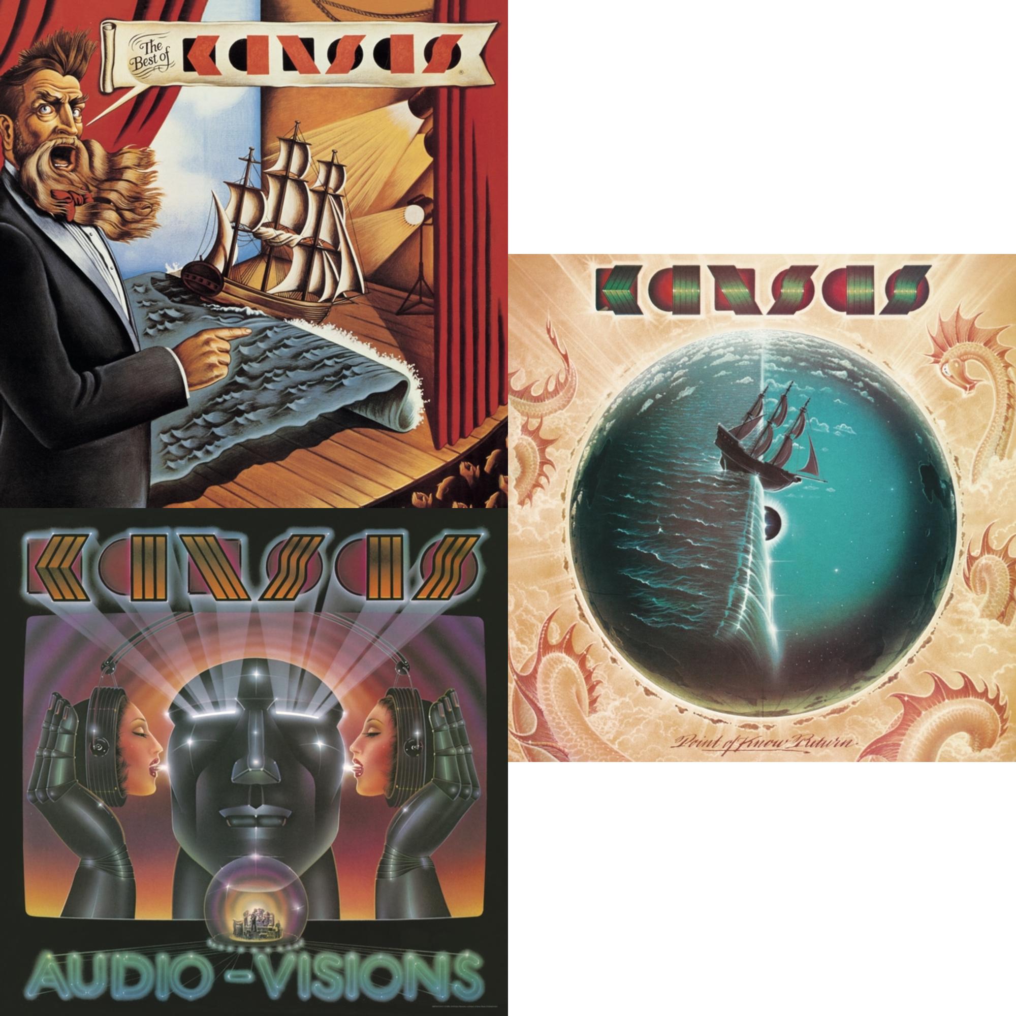 Best Of Kansas & Audio - Visions & Point Of Know Return