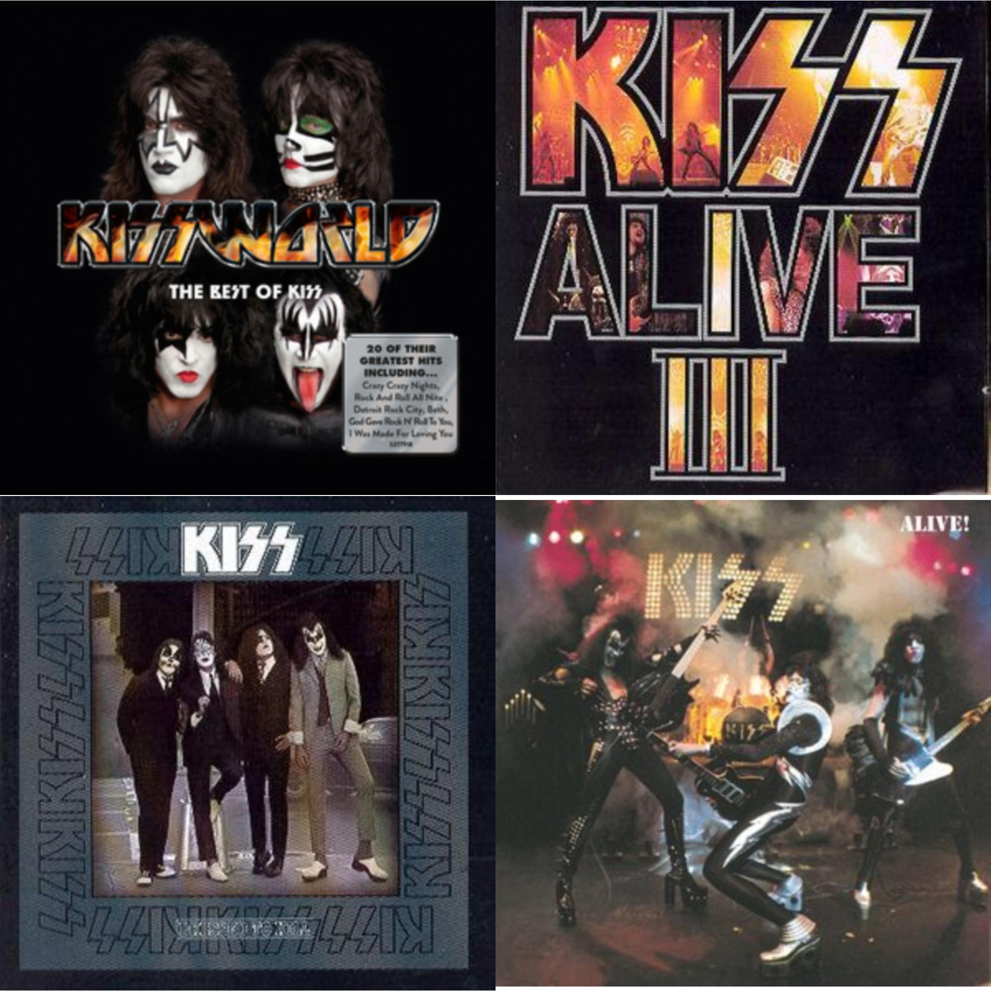 Kissworld - The Best Of Kiss & Alive 3 & Dressed To Kill & Alive