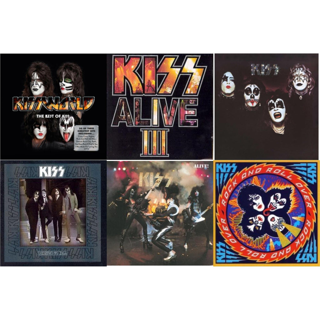 Kissworld - The Best Of Kiss & Alive 3 & Kiss & Dressed To Kill & Alive & Rock & Roll Over