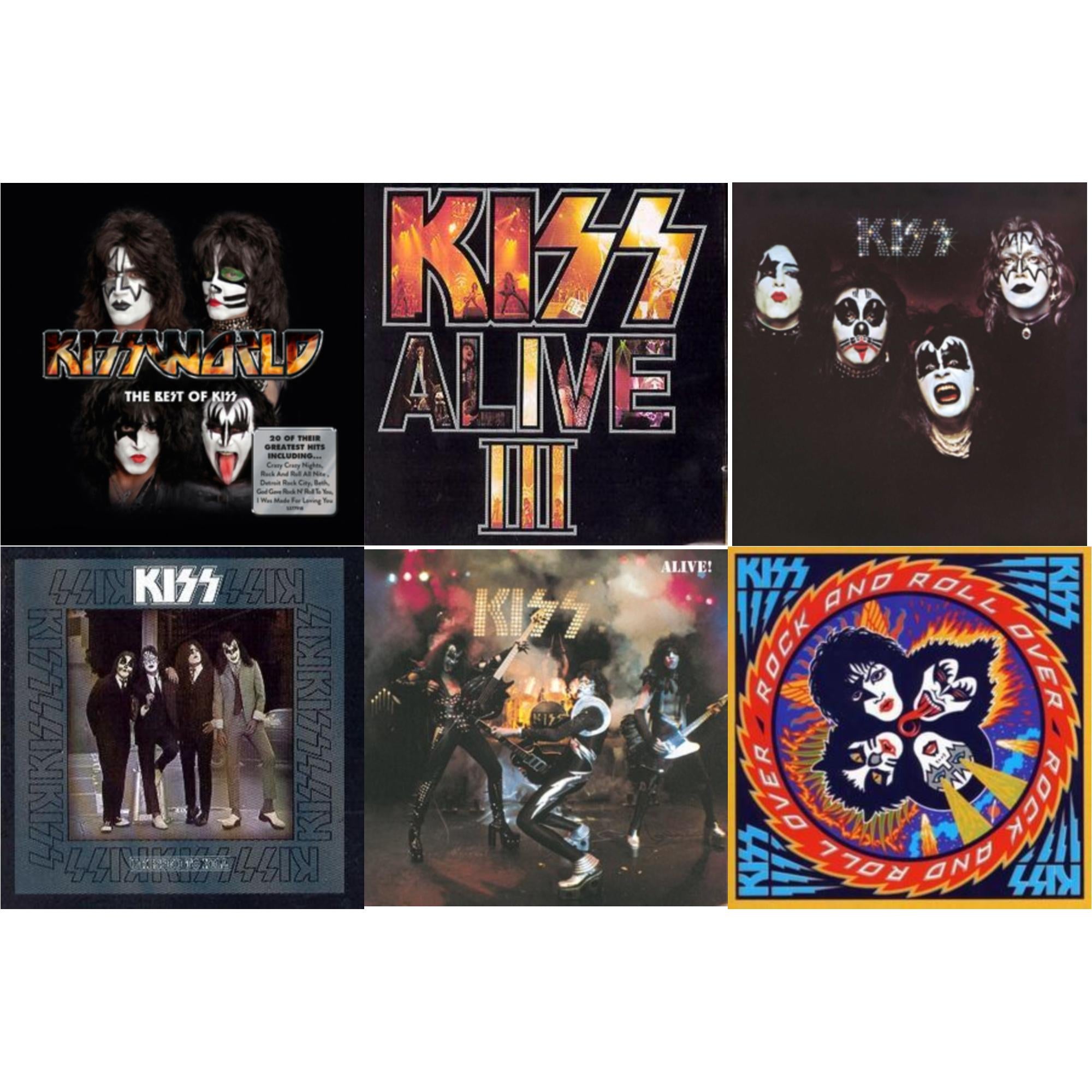 Kissworld - The Best Of Kiss & Alive 3 & Kiss & Dressed To Kill & Alive & Rock & Roll Over