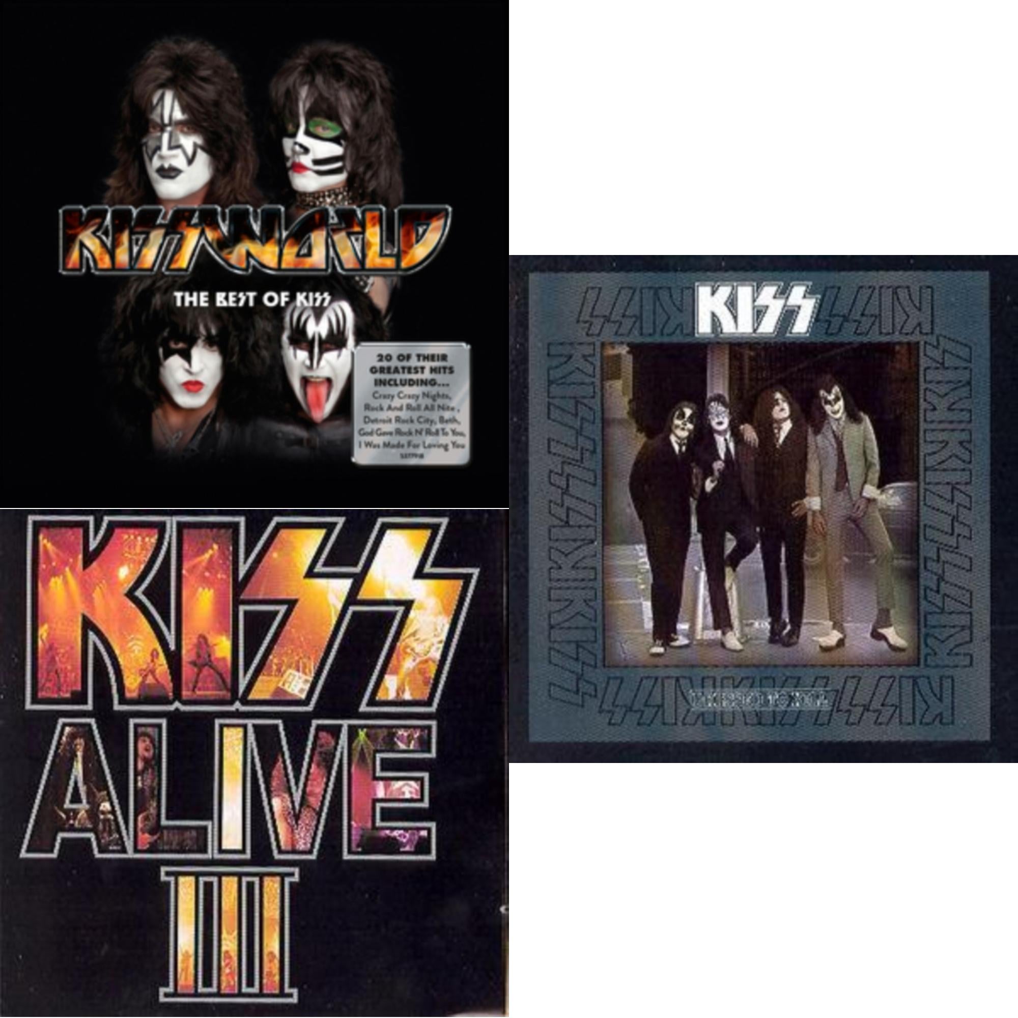 Kissworld - The Best Of Kiss & Alive 3 & Dressed To Kill