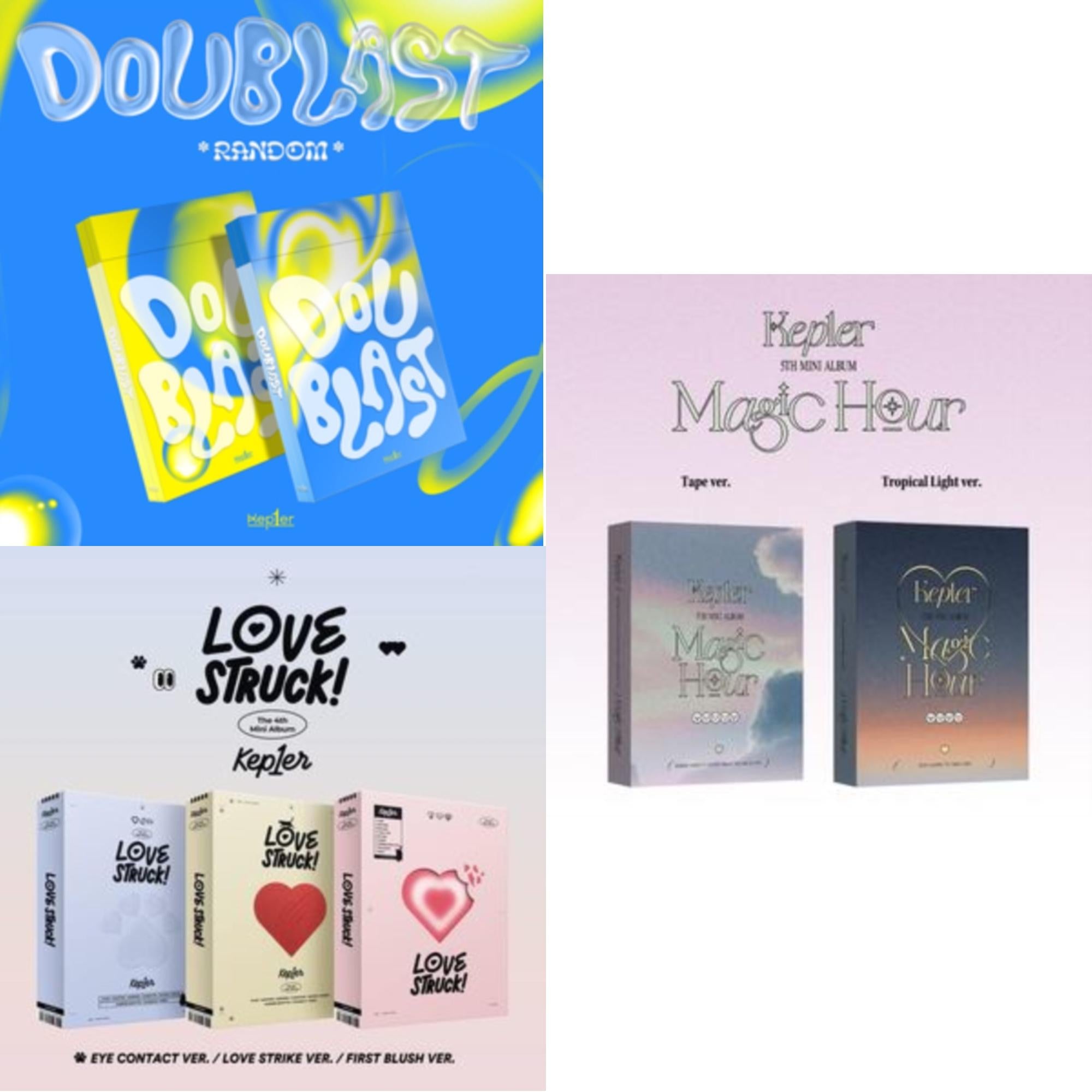 Doublast & Lovestruck! (4Th Mini Album) & Magic Hour Unit Ver. (5Th Mini Album)