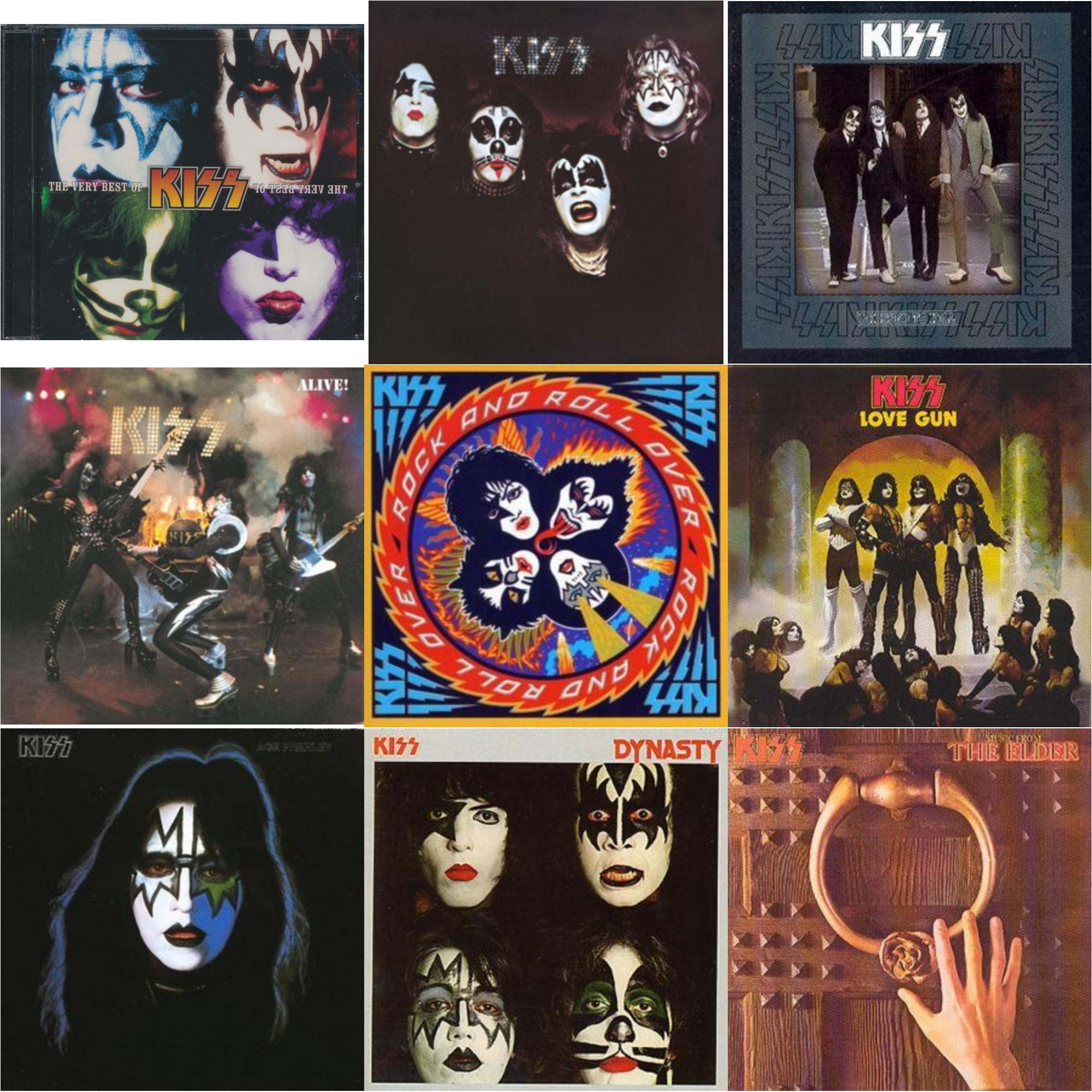 Very Best Of Kiss & Kiss & Dressed To Kill & Alive & Rock & Roll Over & Love Gun & Ace Frehley & Dynasty & Music From Elder