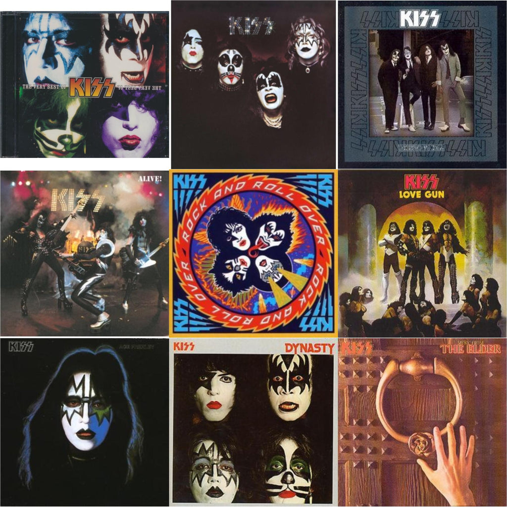 Very Best Of Kiss & Kiss & Dressed To Kill & Alive & Rock & Roll Over & Love Gun & Ace Frehley & Dynasty & Music From Elder