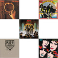 Music From The Elder (Half-Speed Master/Clear LP Vinyl/180G) & Kiss Off The Soundboard: Donington 1996 (Live) (3LP) & Love Gun (Tangerine/Aqua Splatter LP Vinyl) & Hotter Than Hell & Asylum