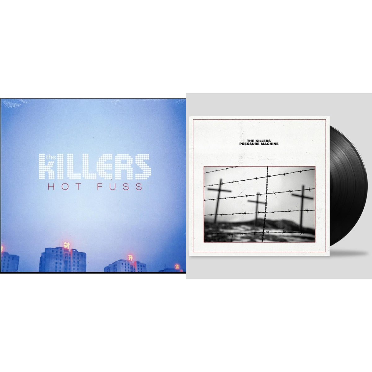 Killers - Pressure Machine & Hot Fuss - LP Vinyl Bundle