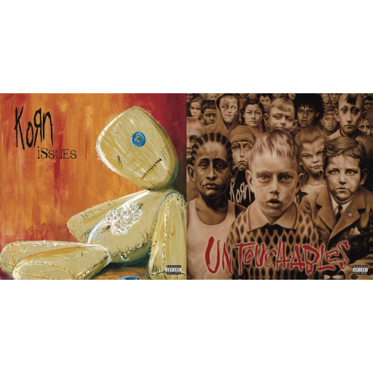 Issues (X) (2LP/140G) & Untouchables (X) (2LP/140G)