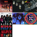 Destroyer (Resurrected) (Translucent Orange LP Vinyl) & Kiss & Animalize & Lick It Up & Creatures Of Night & Rock & Roll Over & Alive Ii