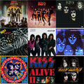 Love Gun (Tangerine/Aqua Splatter LP Vinyl) & Destroyer (Resurrected) (Translucent Orange LP Vinyl) & Kiss & Animalize & Lick It Up & Creatures Of Night & Rock & Roll Over & Alive Ii & Kissworld - The Best Of Kiss (2 LP)