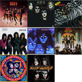 Destroyer (Resurrected) (Translucent Orange LP Vinyl) & Kiss & Animalize & Lick It Up & Creatures Of Night & Love Gun & Rock & Roll Over & Kissworld - The Best Of Kiss (2 LP)