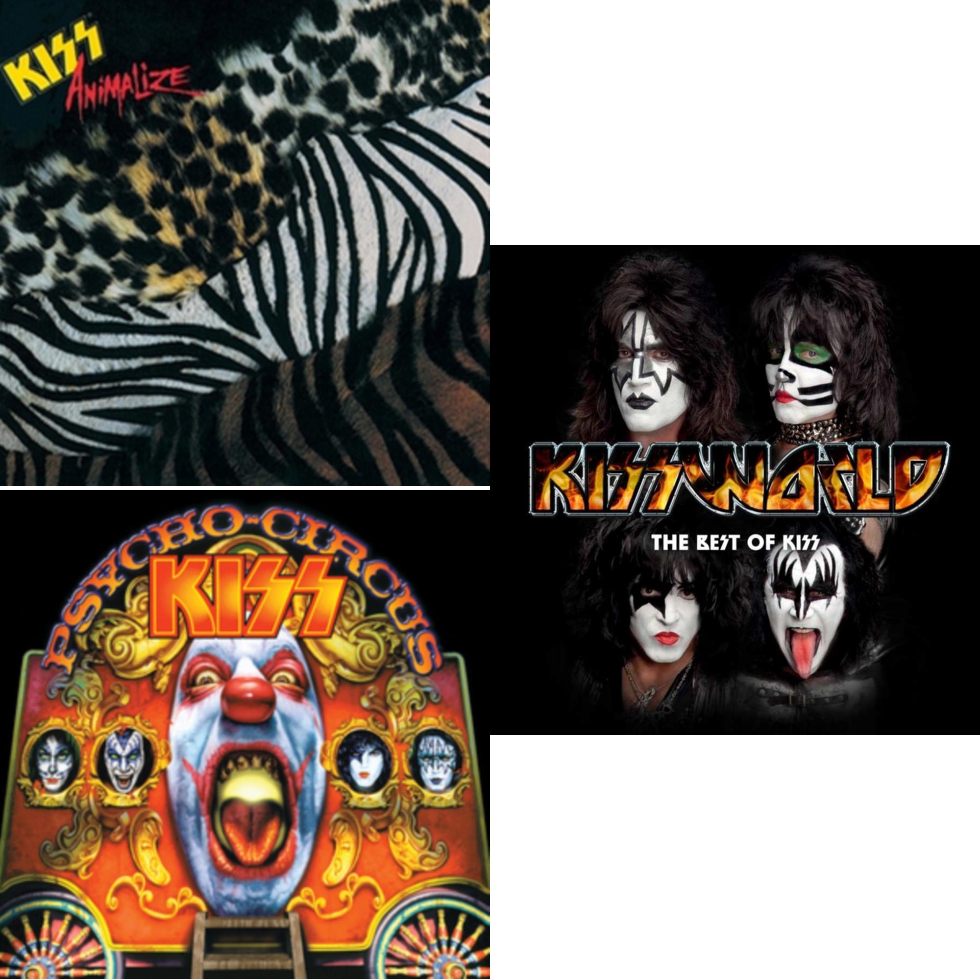 Animalize & Psycho Circus & Kissworld - The Best Of Kiss (2 LP)