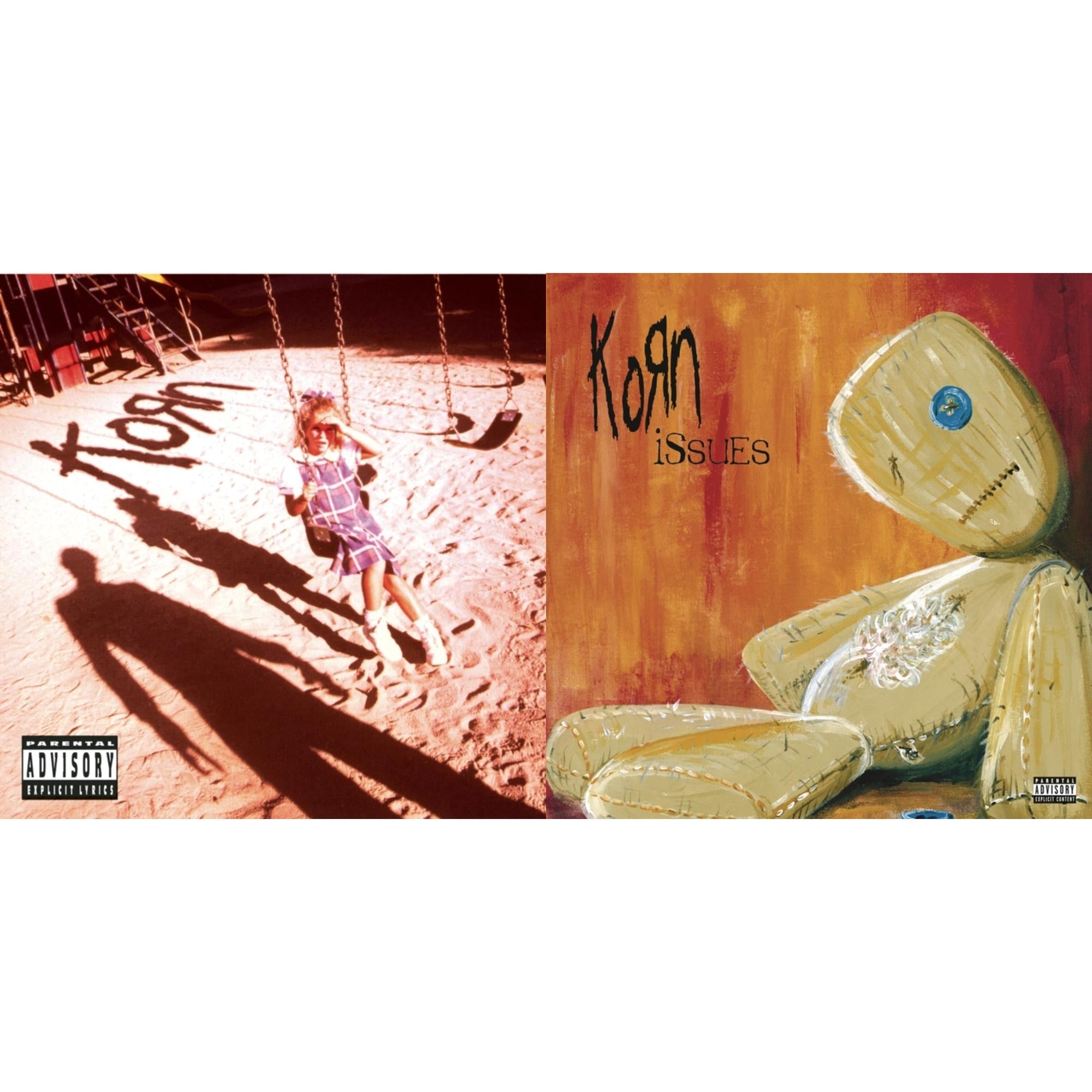 Korn - Korn (Explicit) & Issues (Explicit) - CD Bundle
