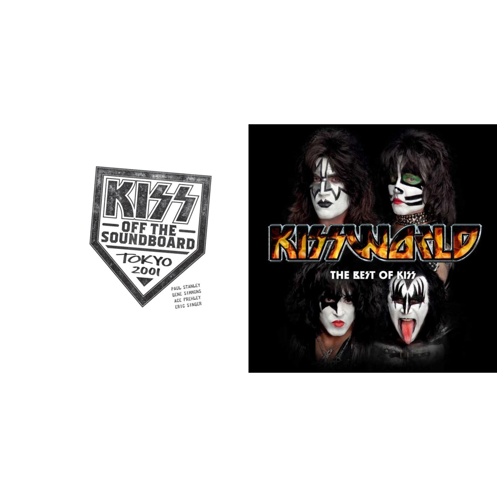 Kiss Off The Soundboard: Tokyo 2001 (3LP) & Kissworld - The Best Of Kiss (2 LP)