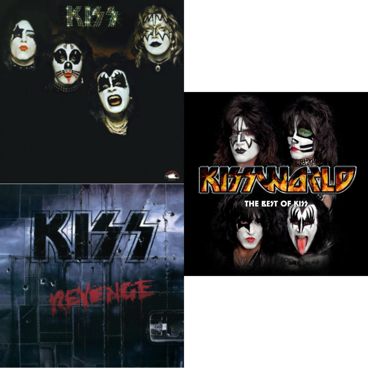 Kiss & Revenge & Kissworld - The Best Of Kiss (2 LP)