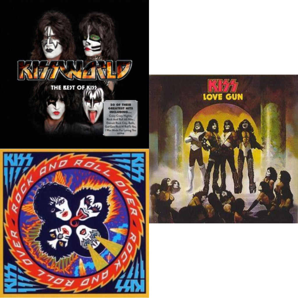 Kissworld - The Best Of Kiss & Rock & Roll Over & Love Gun
