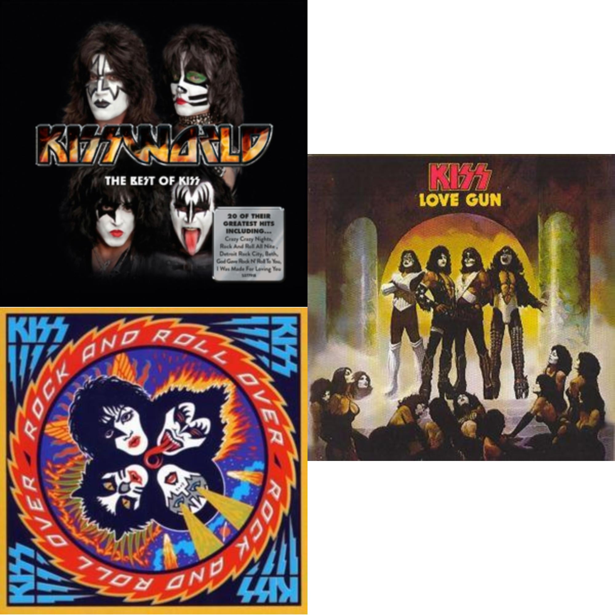 Kissworld - The Best Of Kiss & Rock & Roll Over & Love Gun