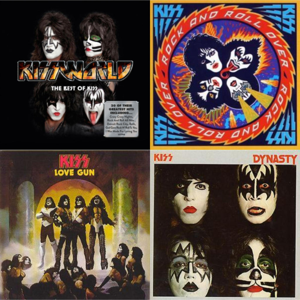 Kissworld - The Best Of Kiss & Rock & Roll Over & Love Gun & Dynasty