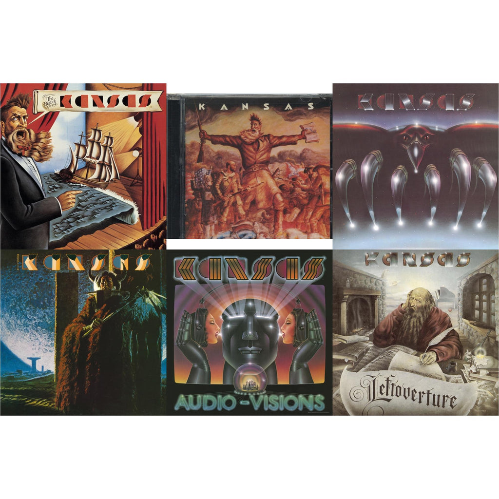 Best Of Kansas & Kansas & Song For America & Monolith & Audio - Visions & Leftoverture