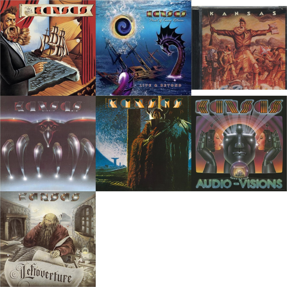 Best Of Kansas & Point Of Know & Kansas & Song For America & Monolith & Audio - Visions & Leftoverture