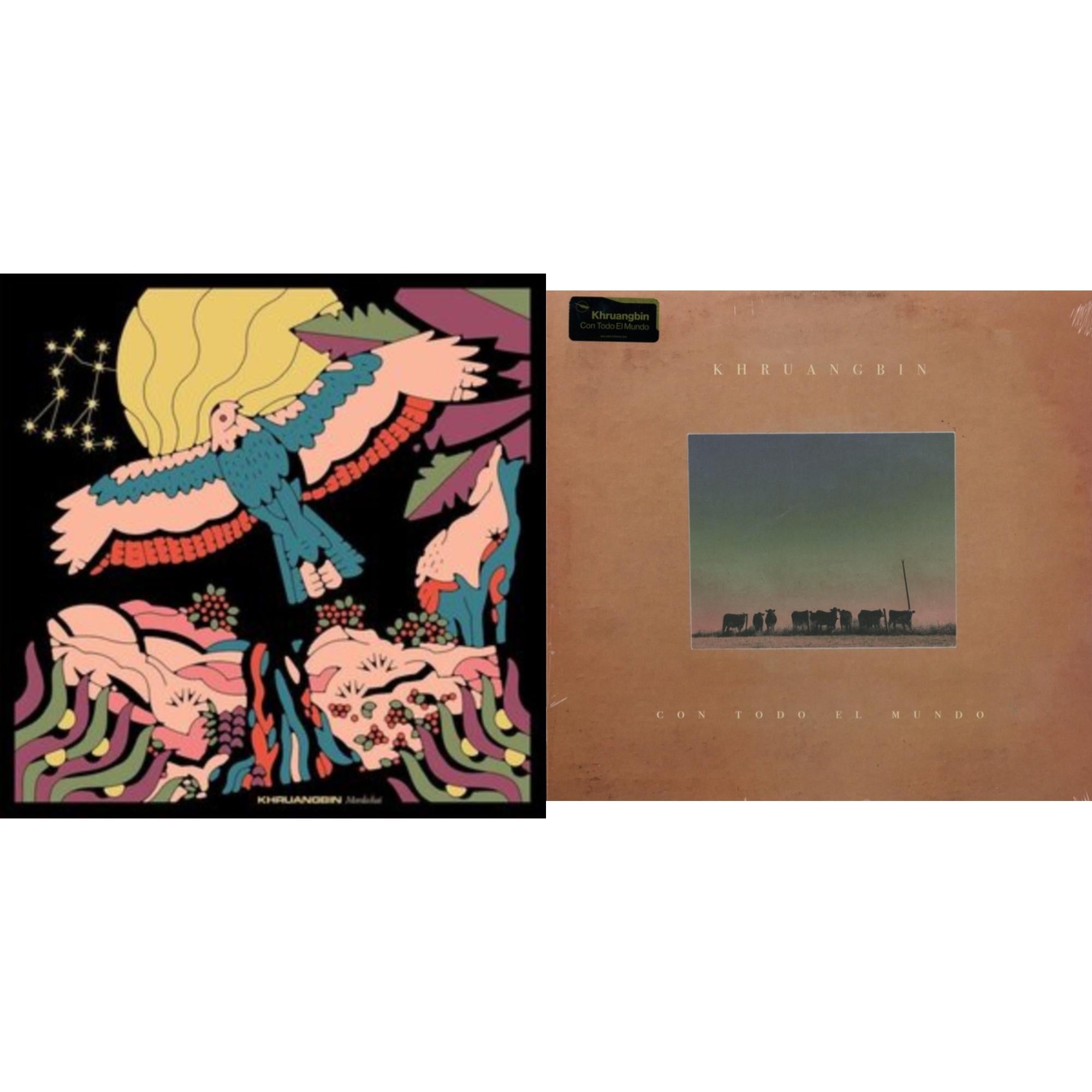 Khruangbin - Con Todo El Mundo & Mordechai - LP Vinyl Bundle