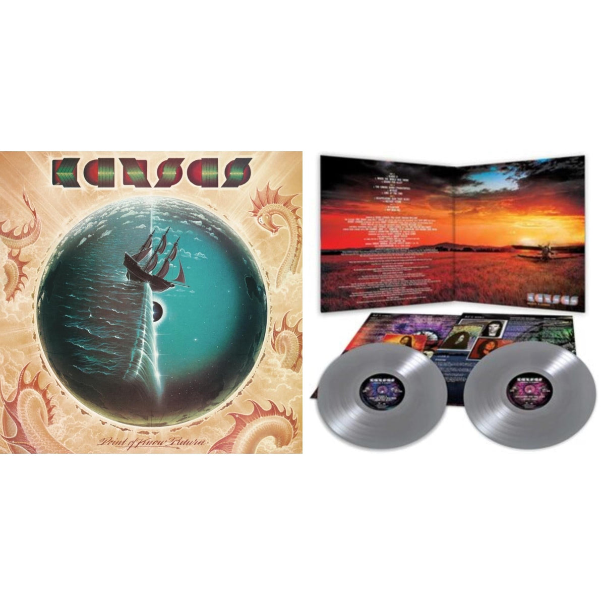 Point Of Know Return (Dl Code) & Somewhere To Elsewhere (Silver Vinyl/Limited/2LP)