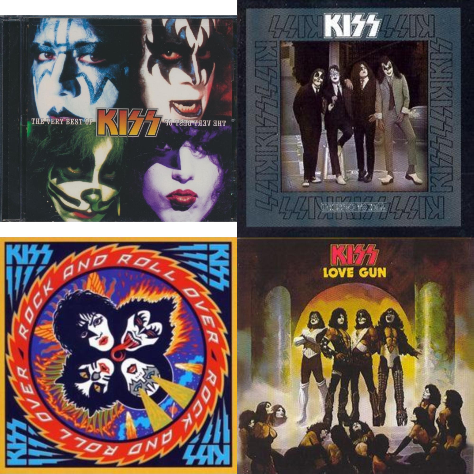 Very Best Of Kiss & Dressed To Kill & Rock & Roll Over & Love Gun
