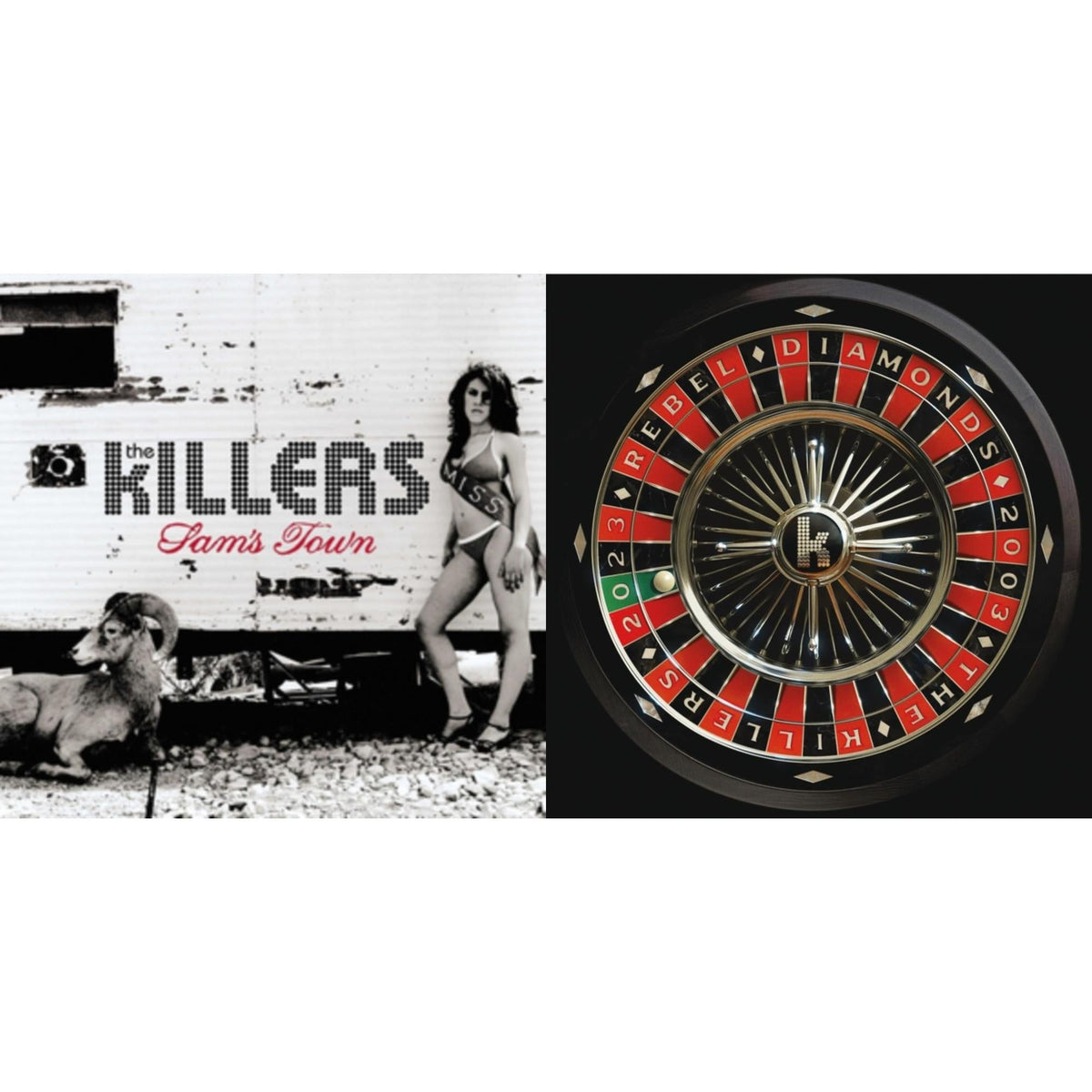 Killers - Rebel Diamonds (2LP) & Sam's Town