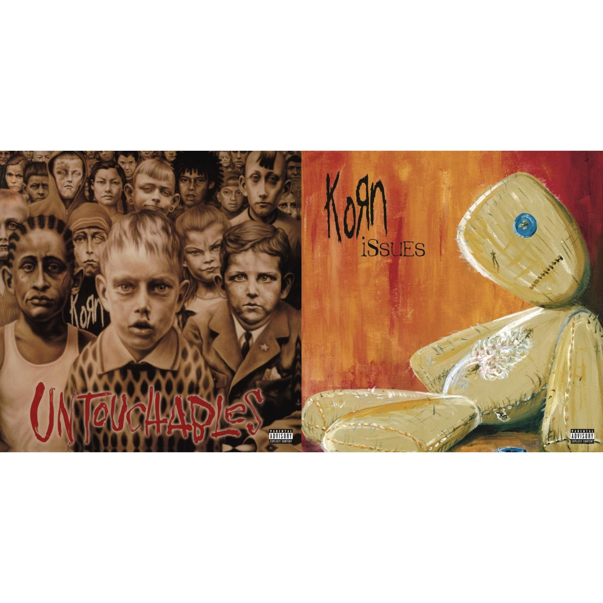 Korn - Issues (Explicit) & Untouchables - CD Bundle