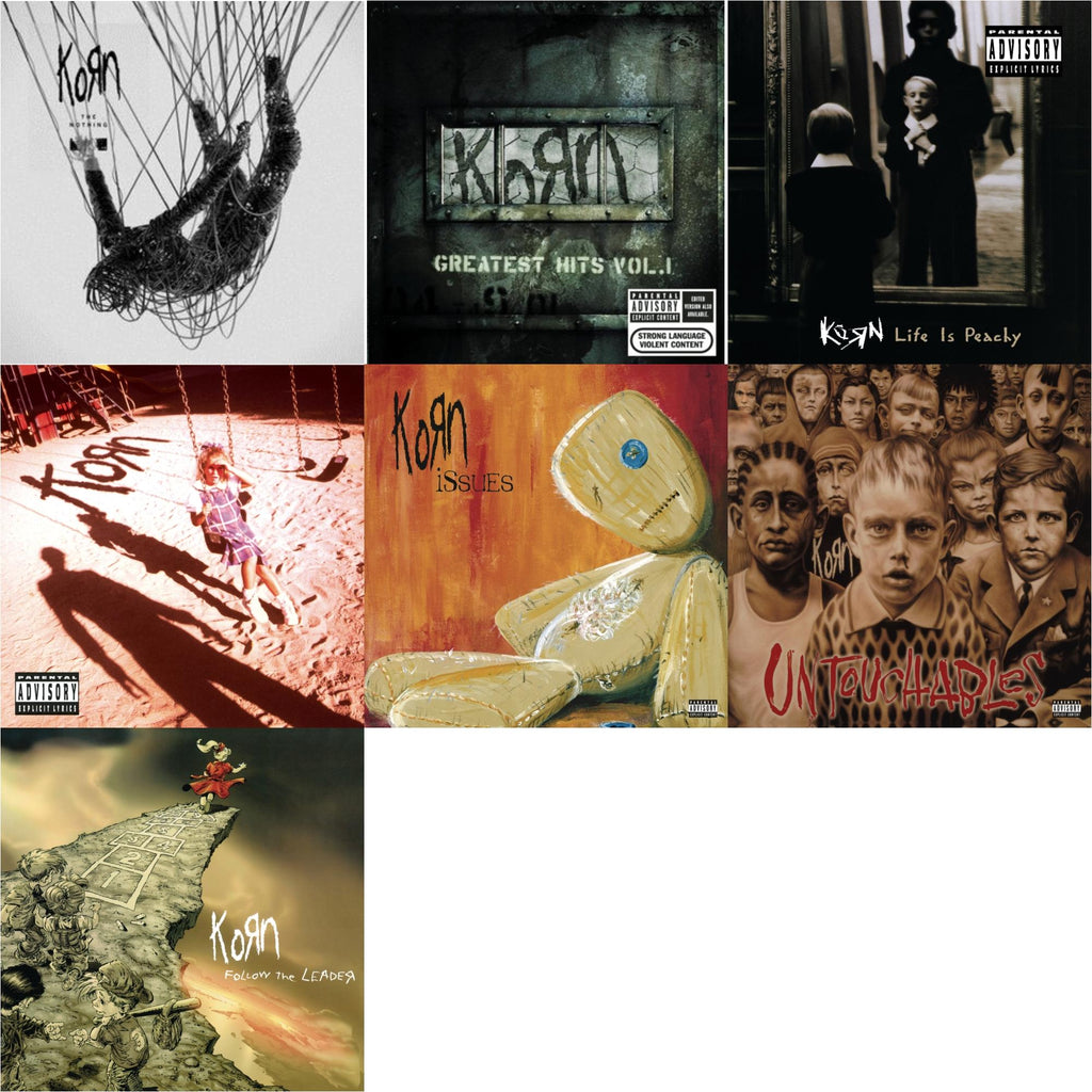 Nothing (X) & Greatest Hits Vol.1 & Life Is Peachy & Korn (Explicit) & Issues (Explicit) & Untouchables & Follow The Leader