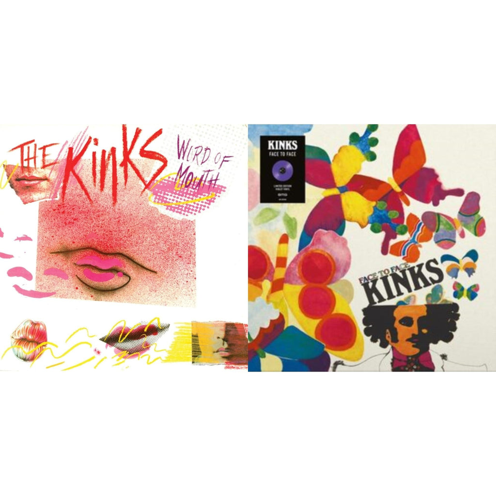 Face To Face & Word Of Mouth (180G/Red LP Vinyl/Limited Edition/Gatefold Cover & Poster)
