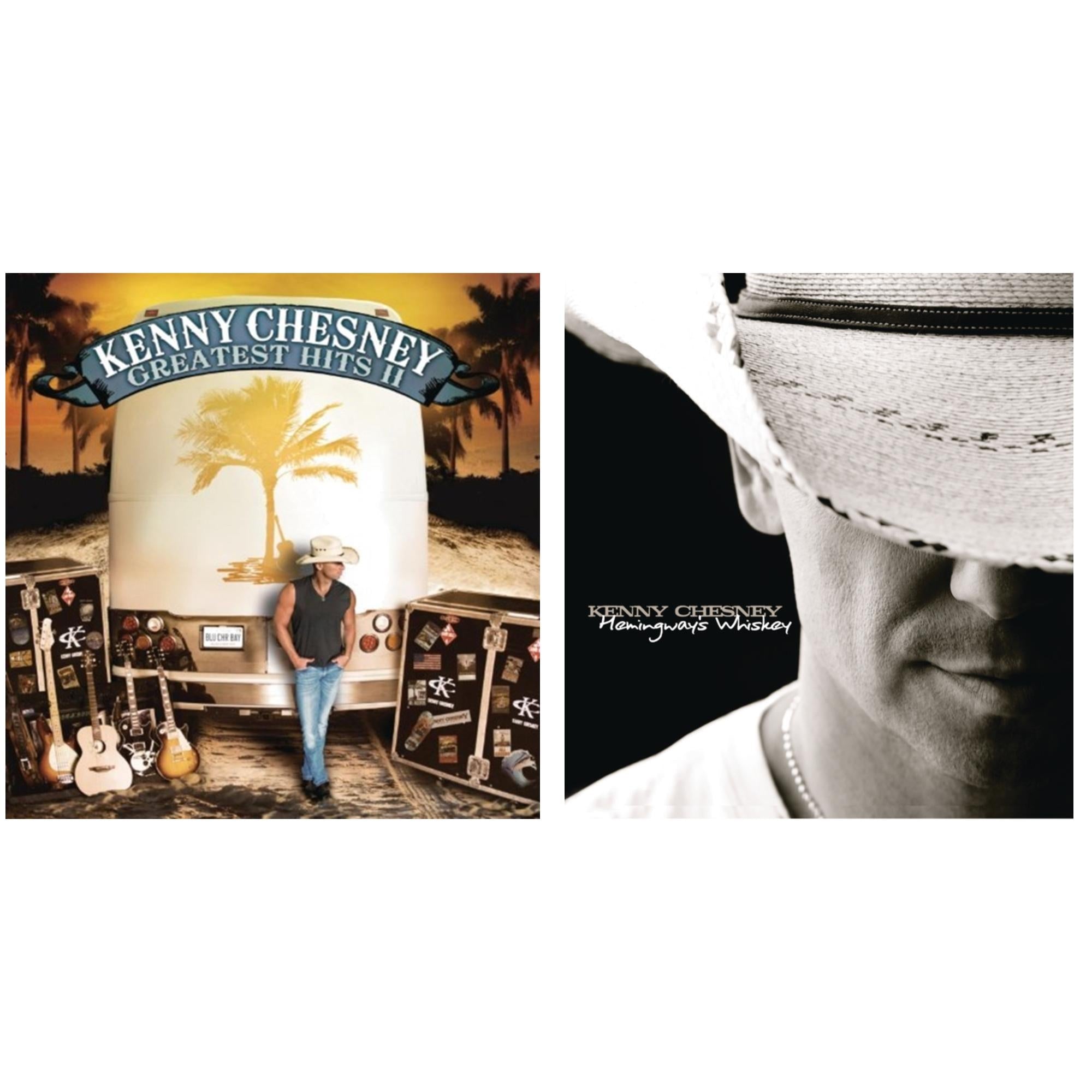 Kenny Chesney - Greatest Hits Ii & Hemingway's Whiskey - CD Bundle
