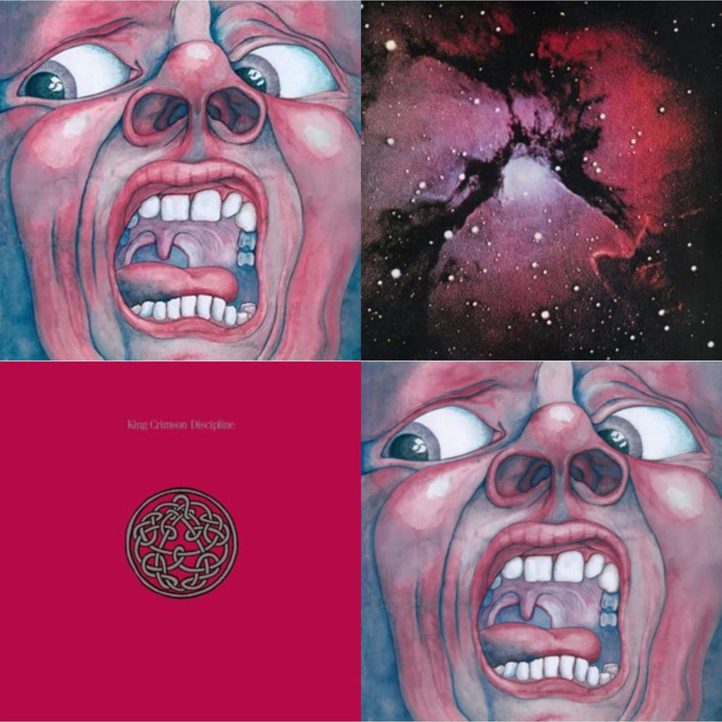 In The Court Of Crimson (200G/Remix/Ltd) & Islands (200G/Remix/Ltd) & Discipline (200G/2022 Steven Wilson Remix) & In The Court Of The Crimson King (200G)