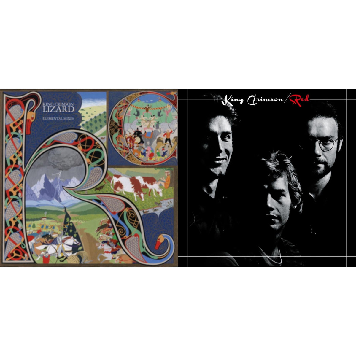 Lizard (CD/Blu-Ray) & Red (50Th Anniversary Edition/CD/Blu-Ray)