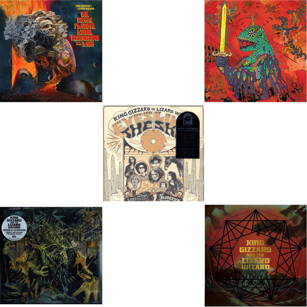 This is a 5 LP Vinyl SKU bundle.
1.This LP Vinyl is brand new.