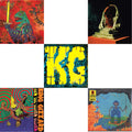 This is a 5 LP Vinyl SKU bundle.
1.This LP Vinyl is brand new.Format: LP VinylMusic Style: Psychedelic RockThis item's title is: 12 Bar Bruise (Sea Foam Green LP Vinyl)Artist: King Gizzard & The Lizard WizardLabel: ATO RECORDSBarcode: 880882339517Release Date: 11/2/2018
2.