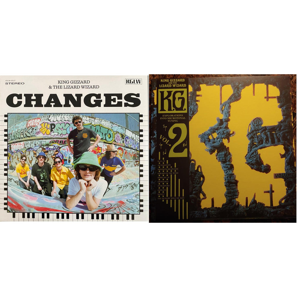 Changes (Recycled Black Wax LP Vinyl) & K.G. (X)