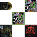 Live In Brussels '19 (Fuzz Club Official Bootleg) & Live In Brussels '19 (140G/3LP) & Murder Of The Universe (Transparent Green W/Mustard Yelow Splatter LP Vinyl) & Chunky Shrapnel (2LP/Gold With Black Splatter Vinyl)