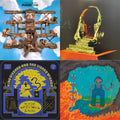 Flight B741 (Recycled Black LP Vinyl) & Infest The Rats' Nest (Red/Black LP Vinyl) & Flying Microtonal Banana (Randomly Colored Recycled LP Vinyl) & Fishing For Fishies (Oil Spill Edition LP Vinyl)