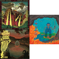 Live In Asheville '19 (Fuzz Club Official Bootleg) & Nonagon Infinity Live (Coloured) & Fishing For Fishies (Oil Spill Edition LP Vinyl)