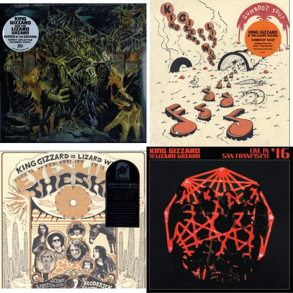 This is a 4 LP Vinyl SKU bundle.
1.This LP Vinyl is brand new.