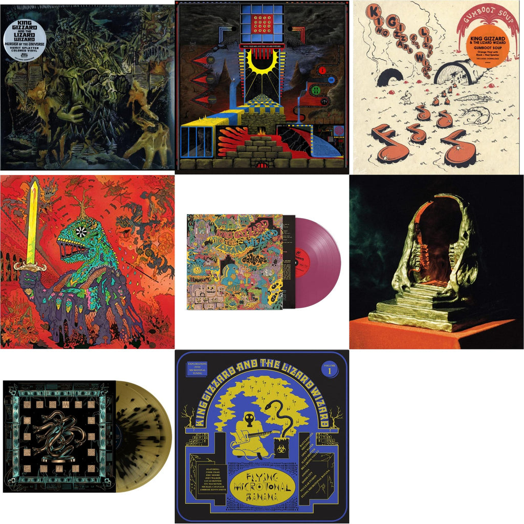 This is a 8 LP Vinyl SKU bundle.
1.This LP Vinyl is brand new.