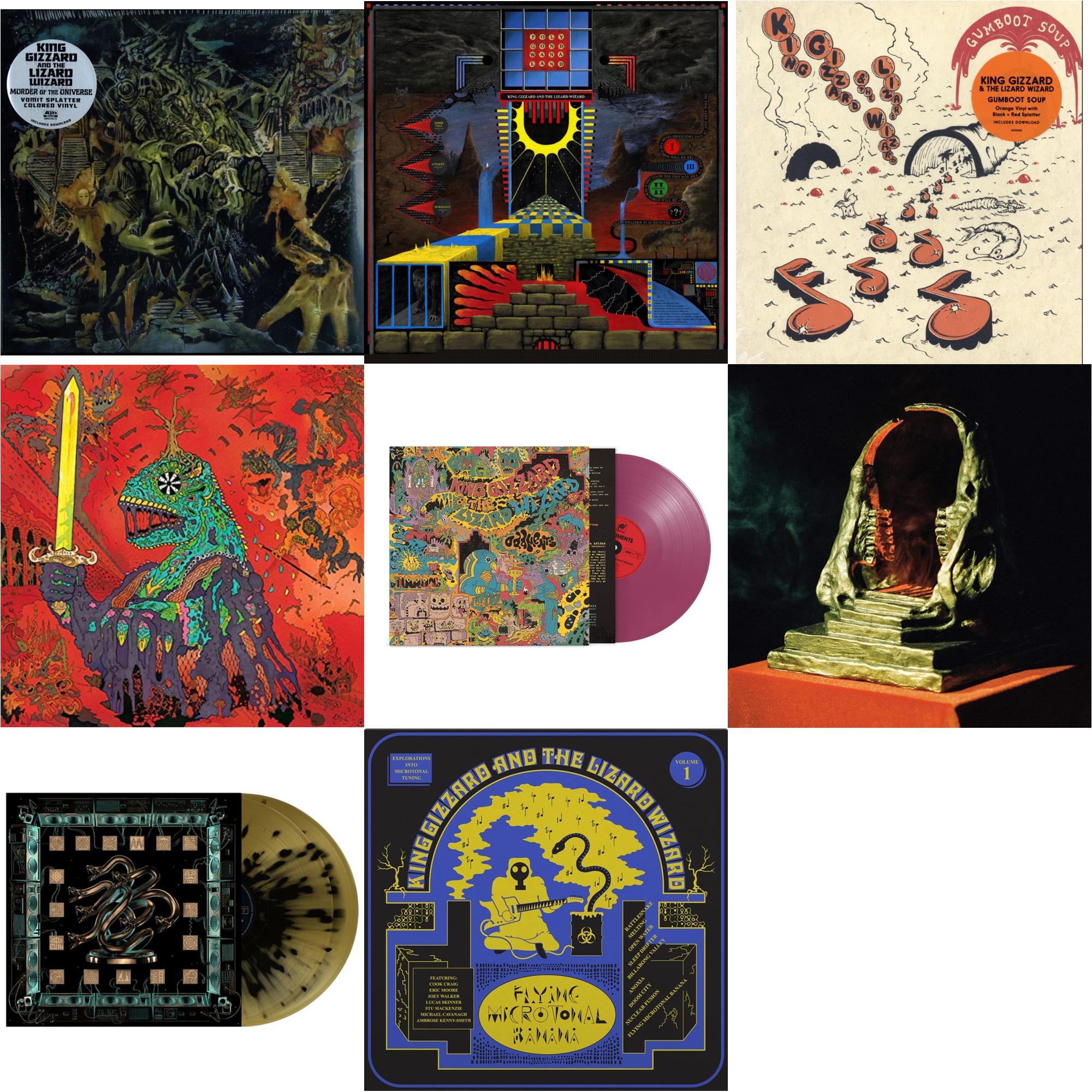 This is a 8 LP Vinyl SKU bundle.
1.This LP Vinyl is brand new.