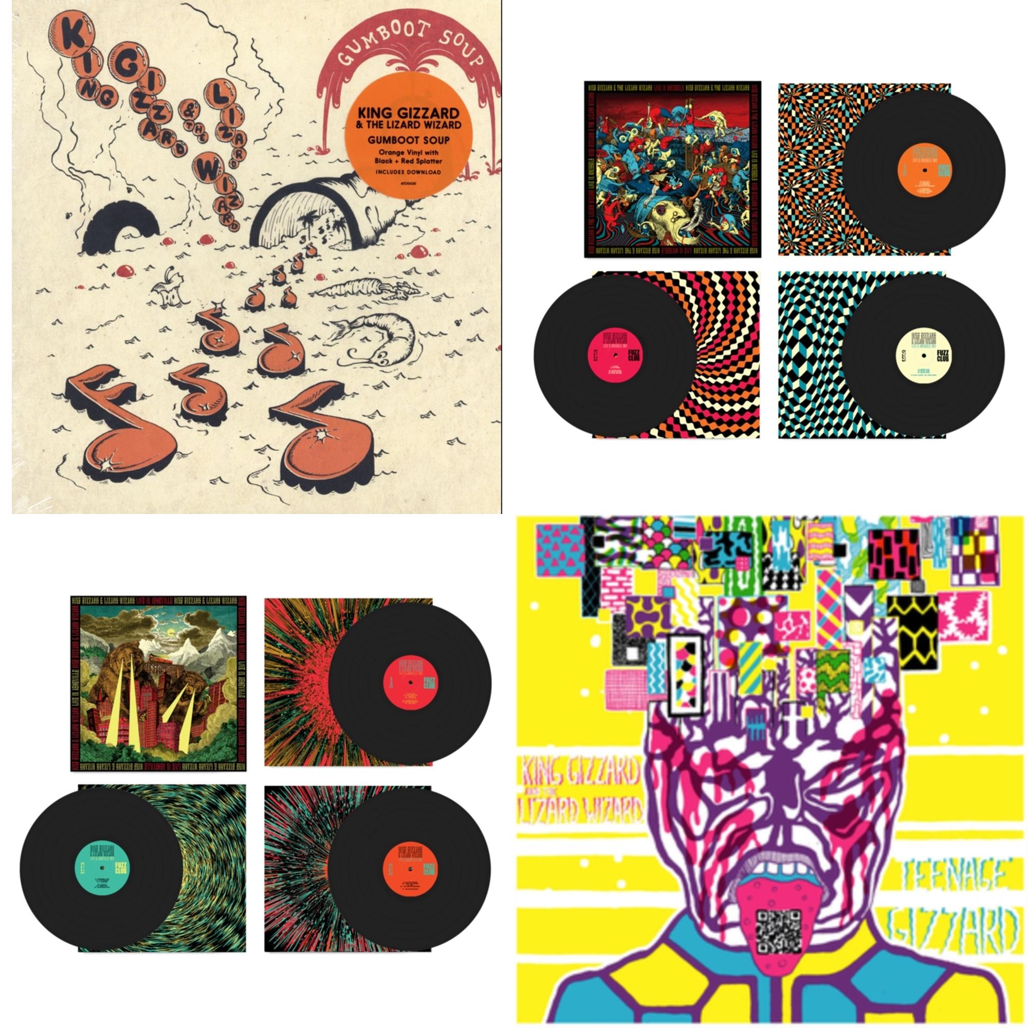 This is a 4 LP Vinyl SKU bundle.
1.This LP Vinyl is brand new.Format: LP VinylThis item's title is: Live In Brussels '19 (Fuzz Club Official Bootleg)Artist: King Gizzard & The Lizard WizardLabel: FUZZ CLUBBarcode: 5060467887106Release Date: 1/10/2025
2.This LP Vinyl is brand new.