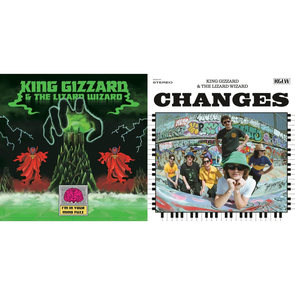 I'm In Your Mind Fuzz & Changes (Recycled Black Wax LP Vinyl)