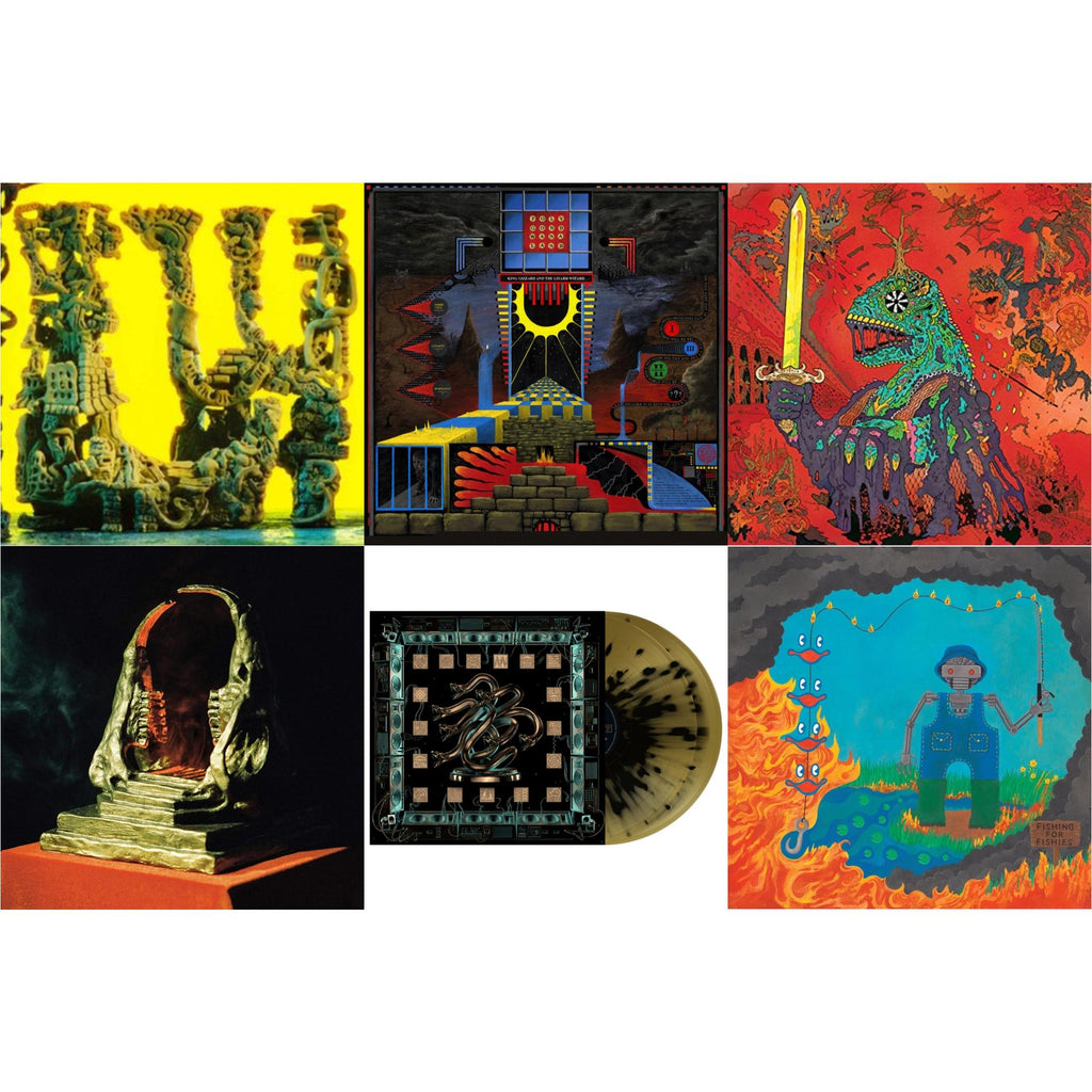 This is a 6 LP Vinyl SKU bundle.
1.This LP Vinyl is brand new.Format: LP VinylMusic Style: Psychedelic RockThis item's title is: L.W.Artist: King Gizzard & The Lizard WizardLabel: KGLWBarcode: 842812139918Release Date: 5/28/2021
2.This LP Vinyl is brand new.