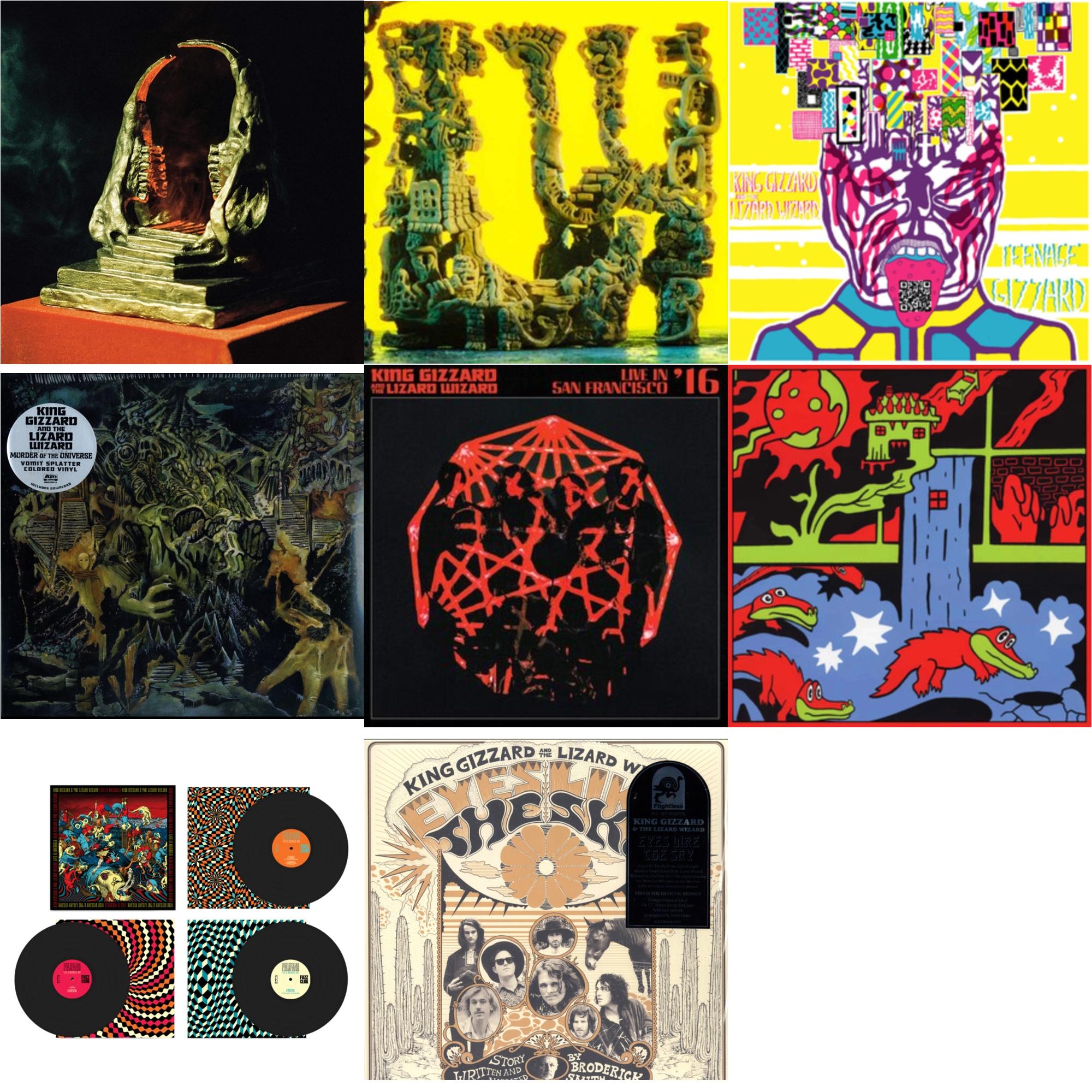 This is a 8 LP Vinyl SKU bundle.
1.This LP Vinyl is brand new.Format: LP VinylThis item's title is: Live In Brussels '19 (Fuzz Club Official Bootleg)Artist: King Gizzard & The Lizard WizardLabel: FUZZ CLUBBarcode: 5060467887106Release Date: 1/10/2025
2.This LP Vinyl is brand new.